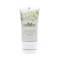 Organi Foot Cream Enriched with Peppermint Oil